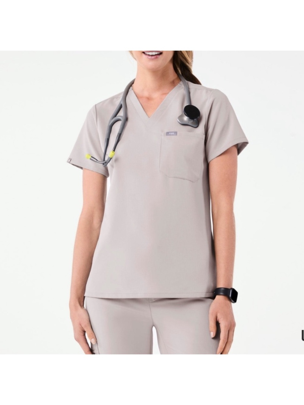Figs! Sz S scrub top.
